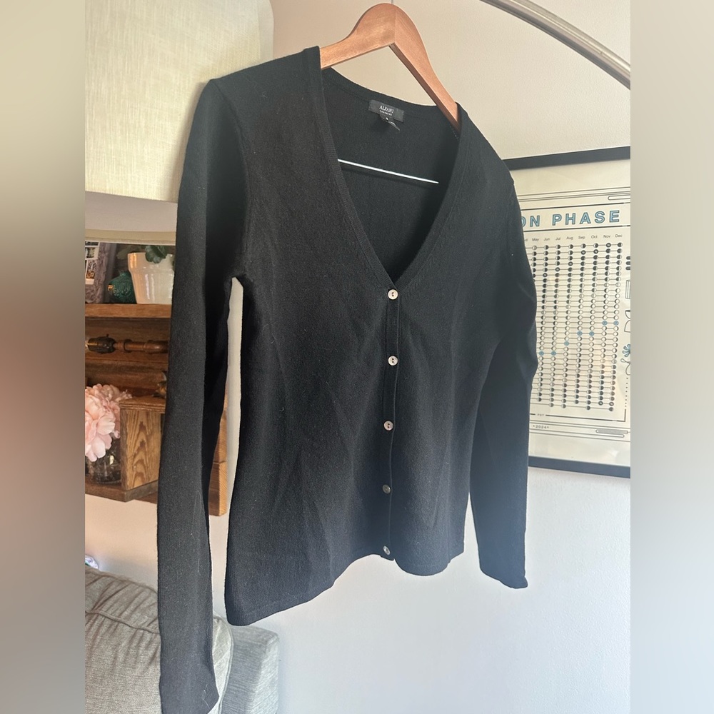 Alfani Cashmere Cardigan